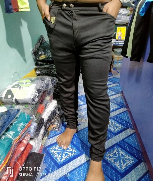 New fancy trouser (black available) uploaded by Men fashion stylist on 3/27/2023