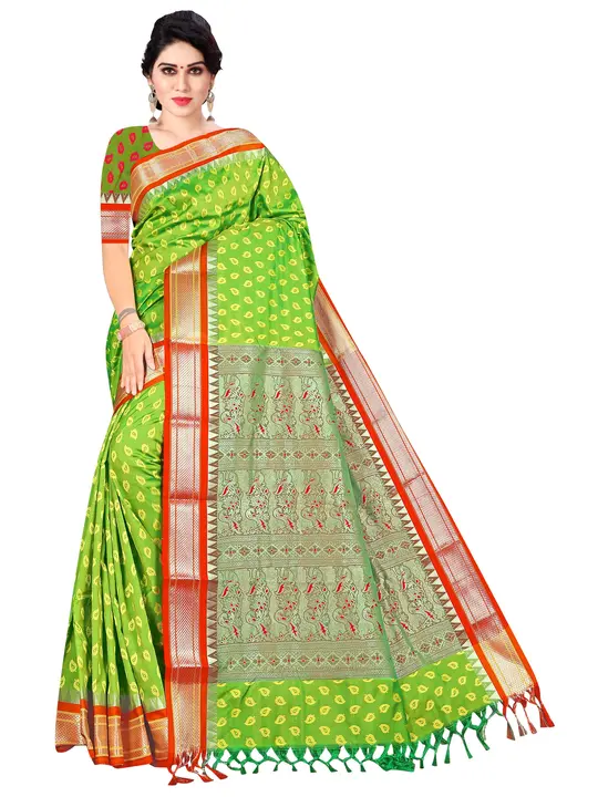 Myra Leaf  uploaded by Apna desh fabrics on 3/27/2023