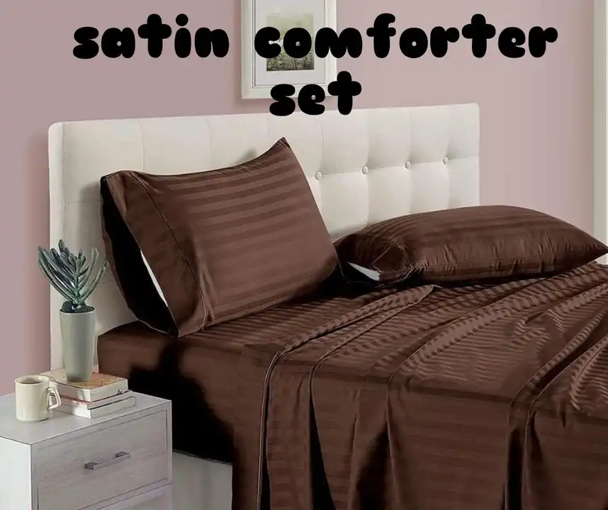 *SOLID STRIPES*_4pc Comforter Set*
 uploaded by LOVE KUSH ENTERPRISES on 3/27/2023