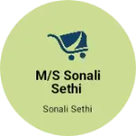 Business logo of M/s sonali sethi