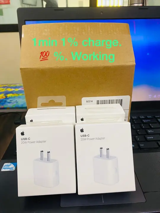 iPhone 20w adaptor  uploaded by Shivaay Mobile Accessories Hub on 3/27/2023