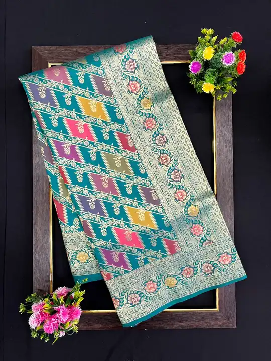 Banarasi silk saree  uploaded by K-Naz silk international on 3/27/2023