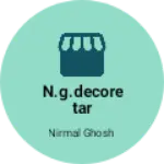 Business logo of N.g.decoretar