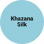 Business logo of Khazana silk