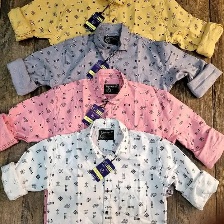 Men's branded shirts for wholesale only.  uploaded by M S GARMENTS on 3/27/2023