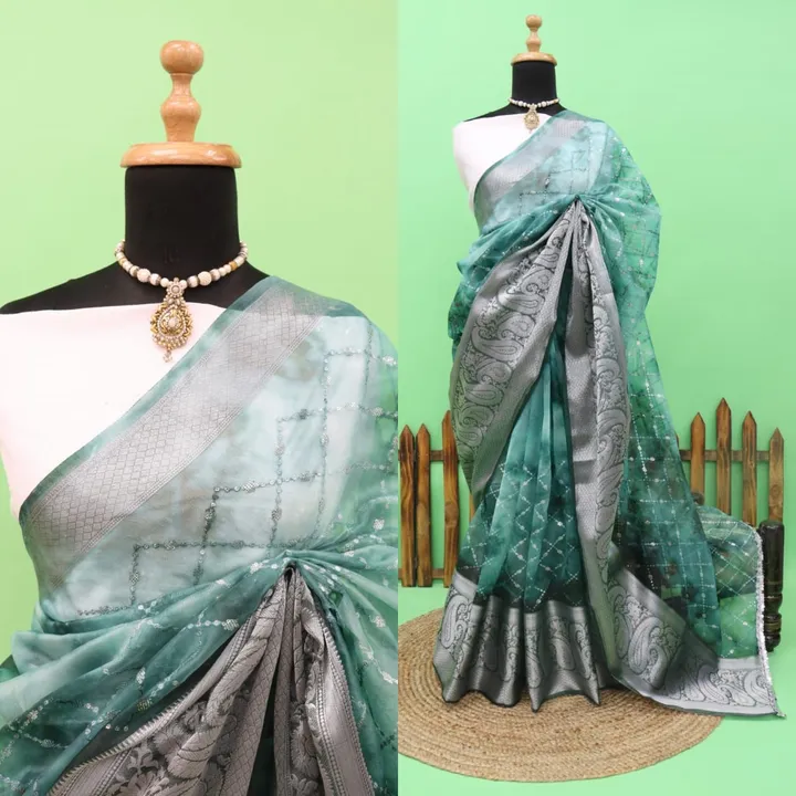 NEW ARRIVAL❣️❣️

*VEDICA SIBORI PRINT 2.0- Silverborder concept*


Organza  weaving border Silk Sare uploaded by Maa Arbuda saree on 3/27/2023