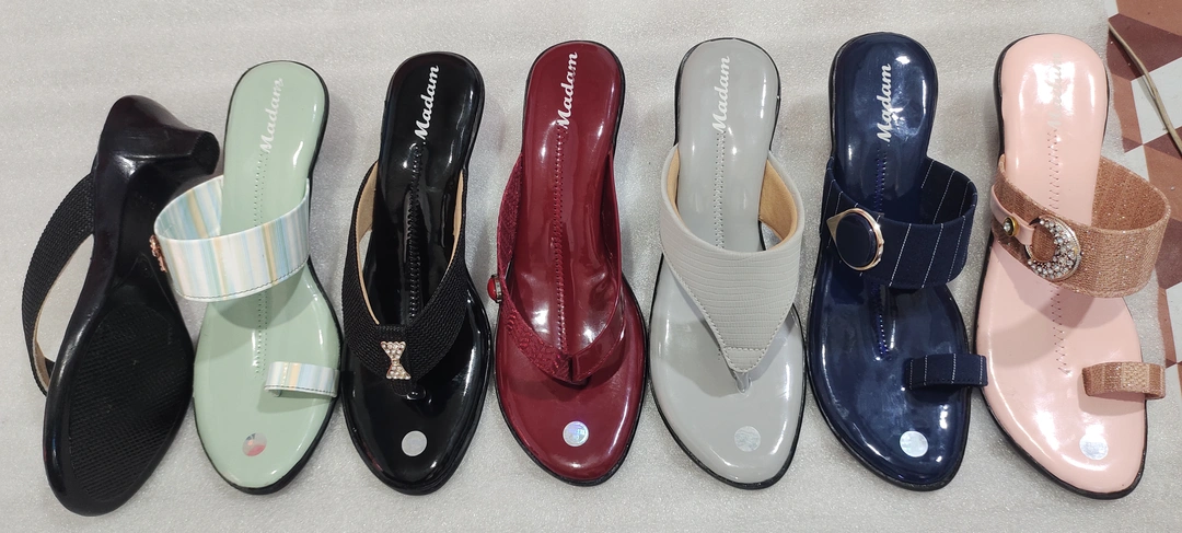 Women heels in pvc uploaded by Muskaan footwear on 3/27/2023