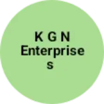 Business logo of K G N ENTERPRISES