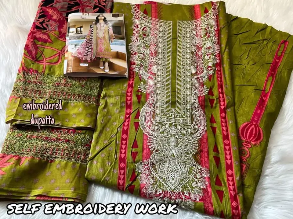 Shree Fab Sana Safinaz Embroidered Dupatta Collection  uploaded by Dresstination on 3/27/2023