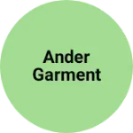 Business logo of Ander garment