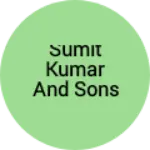 Business logo of Sumit Kumar and sons