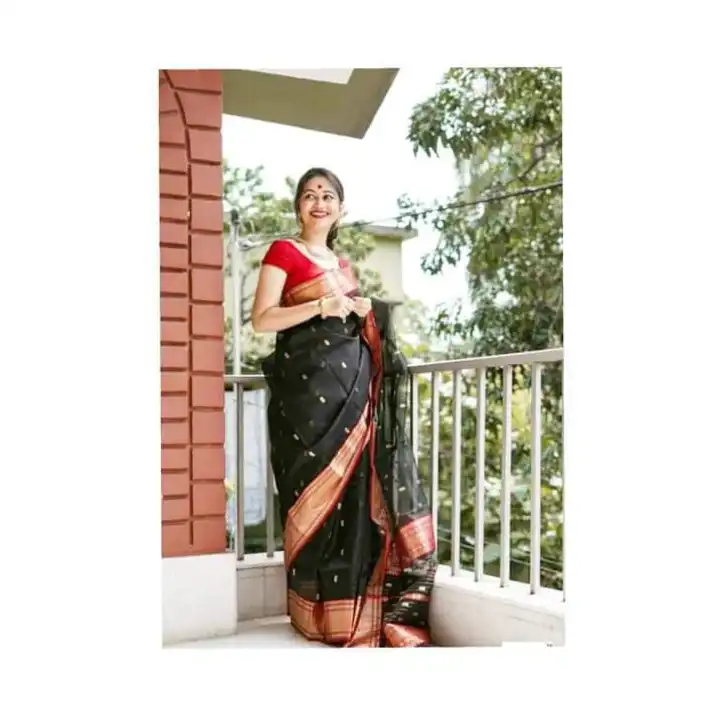 Chanderi handloom Puor katan silk saree uploaded by business on 3/28/2023