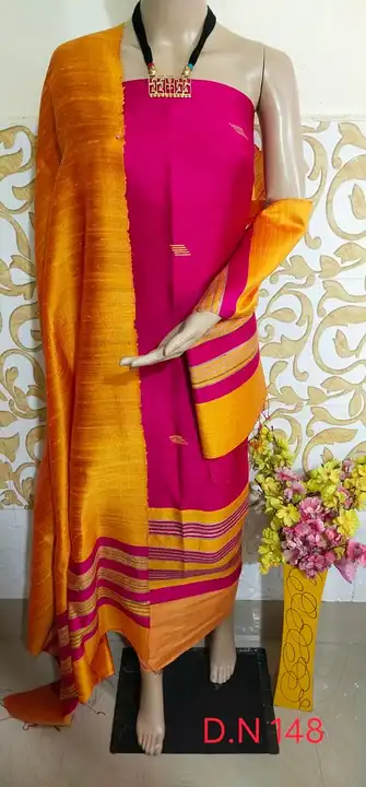 Dupian Raw Silk Suits uploaded by Salman Handloom on 3/28/2023