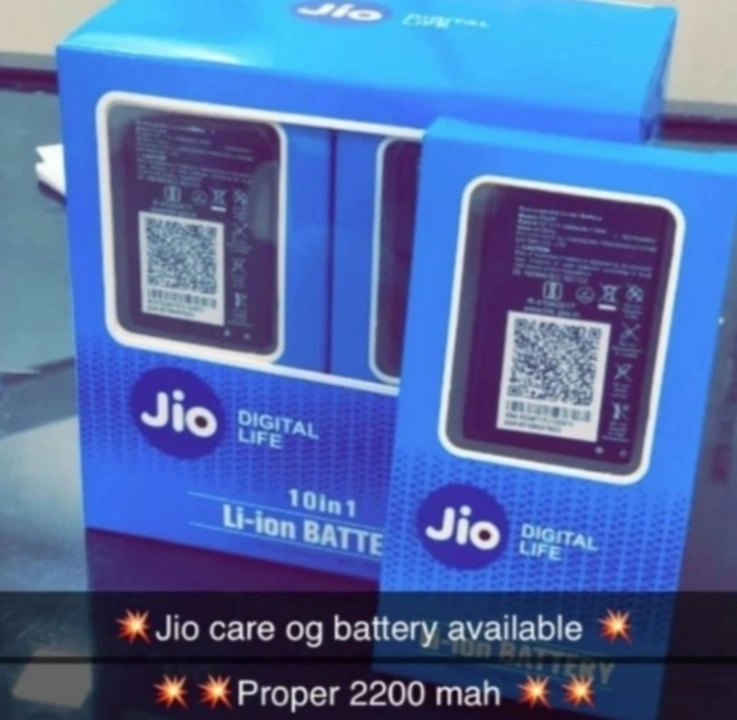Jio battery 2000mh  uploaded by business on 3/28/2023