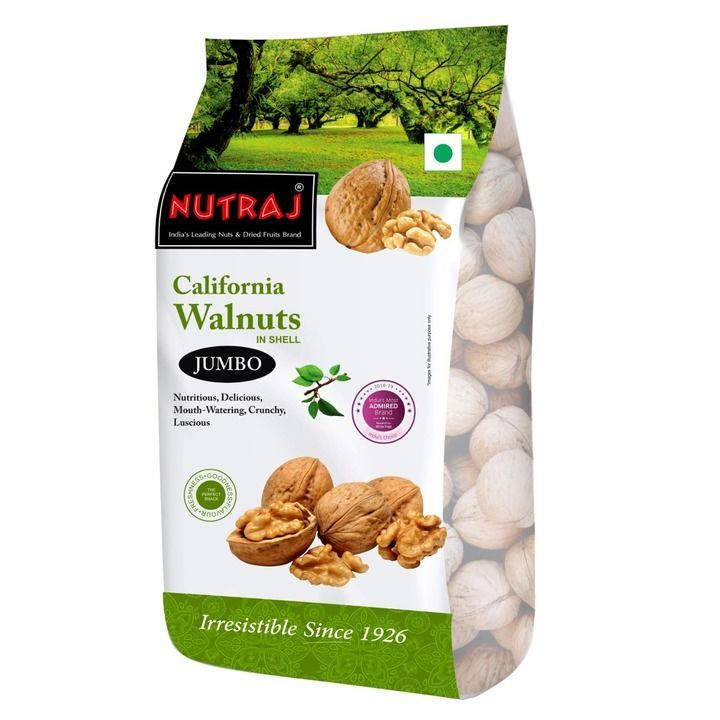 Nutraj California Inshell Walnuts, 1000g uploaded by Auro Fruit and Nut Pvt Ltd on 3/1/2021