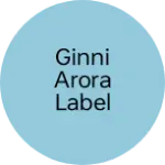 Business logo of Ginni Arora Label