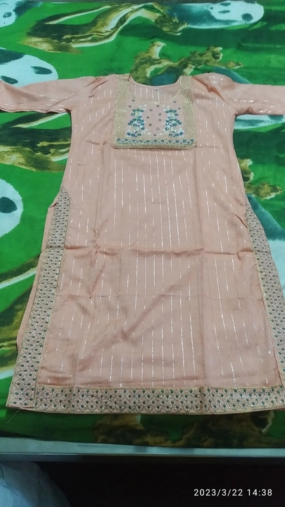 kurti uploaded by sree krishna garments on 3/28/2023