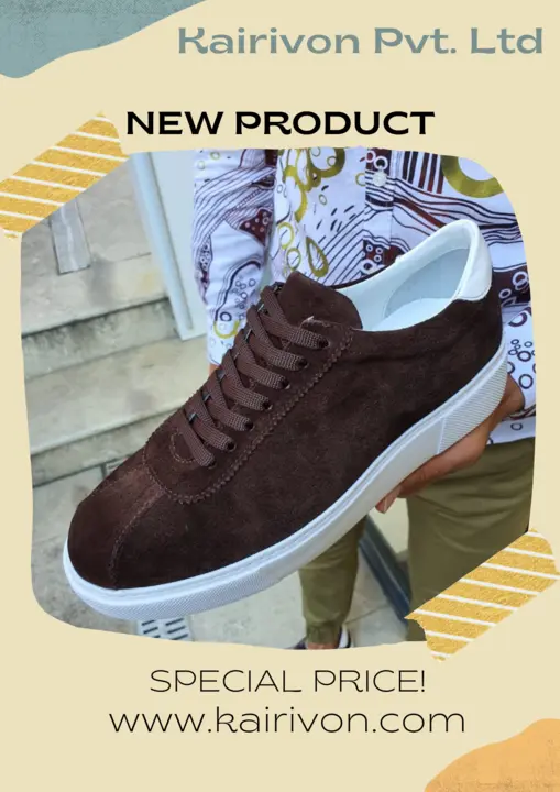 Leather Sneakers uploaded by Kairivon Pvt. Ltd on 3/28/2023
