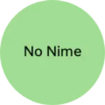 Business logo of No nime