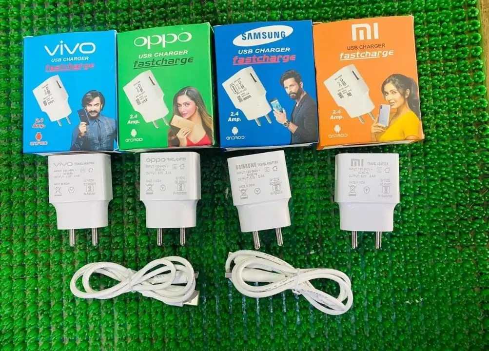 Mobile charger Vivo oppo mi  uploaded by S.K. INDIA on 6/2/2024