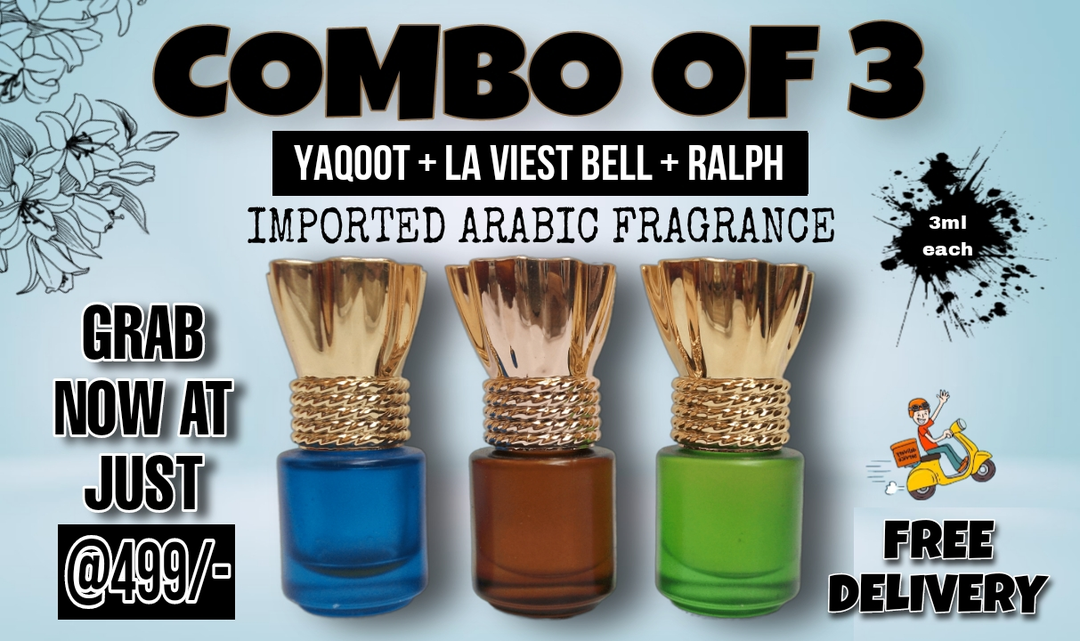 Imported Arabic Attar FENDI, JOOP JUMP, TARTEEL  uploaded by Dubai Fragrance on 3/28/2023