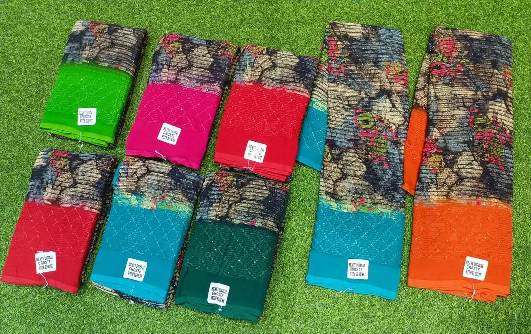 Sequence & border sarees uploaded by business on 3/28/2023