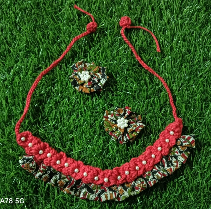 Fabric jewelry  uploaded by Dui konya on 3/28/2023