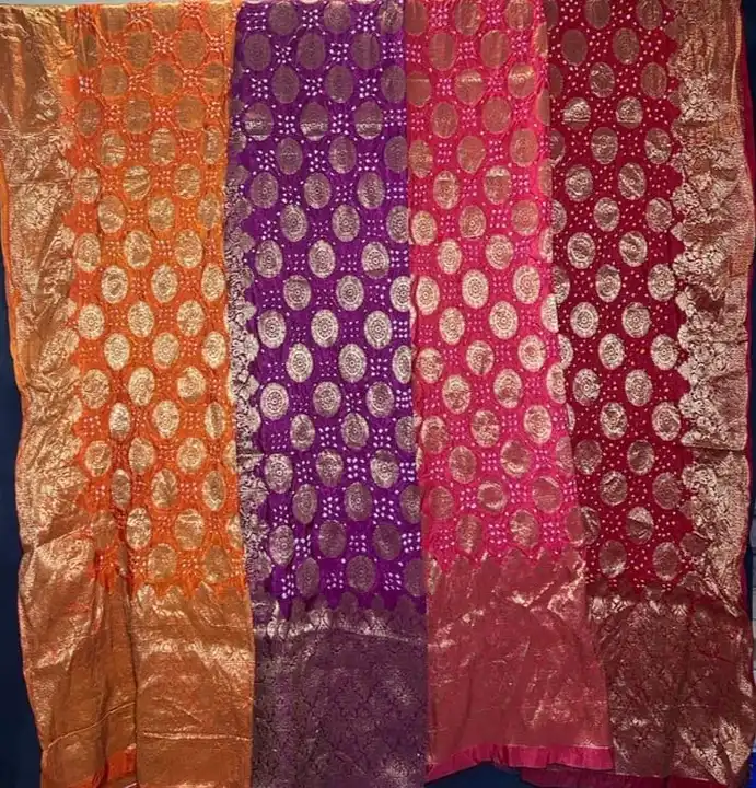 Banarasi silk dupatta uploaded by K-Naz silk international on 3/28/2023