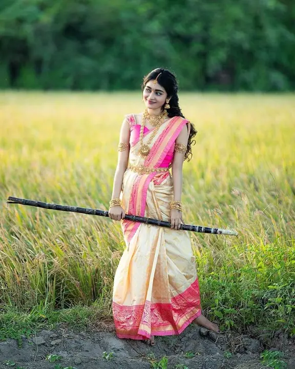 Beautiful banarasi silk saree  uploaded by Dhananjay Creations Pvt Ltd. on 3/28/2023