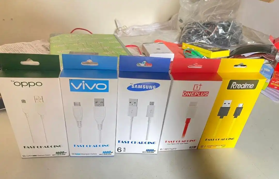 Charging cable branded  uploaded by Shrinathji shopping on 5/30/2024