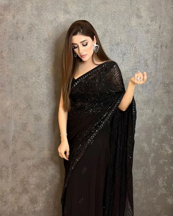 🔊One more eid special celebrity style designer Sequance Saree collection

*👇 PRODUCT DETAILS 👇*

 uploaded by Vishal trendz 1011 avadh textile market on 3/28/2023