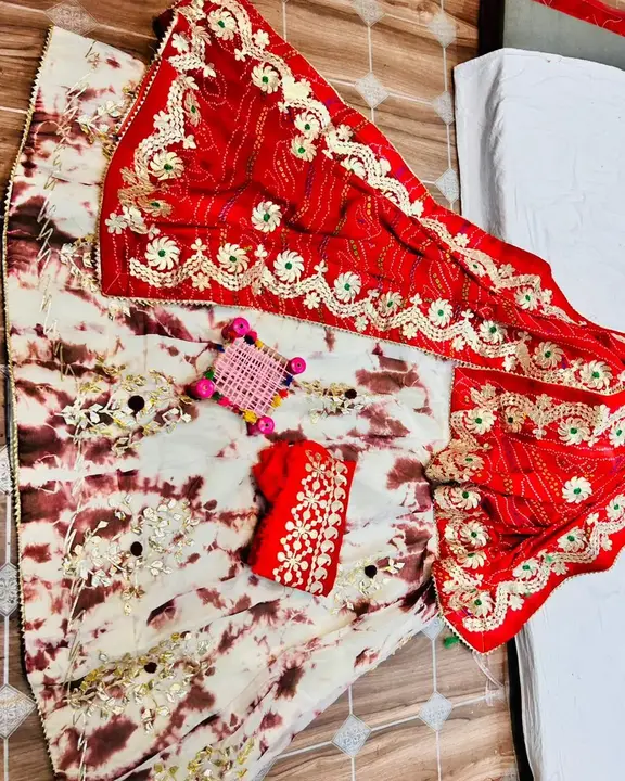 Product uploaded by Jaipuri wholesale gotta patti kurtis nd sarees on 3/28/2023