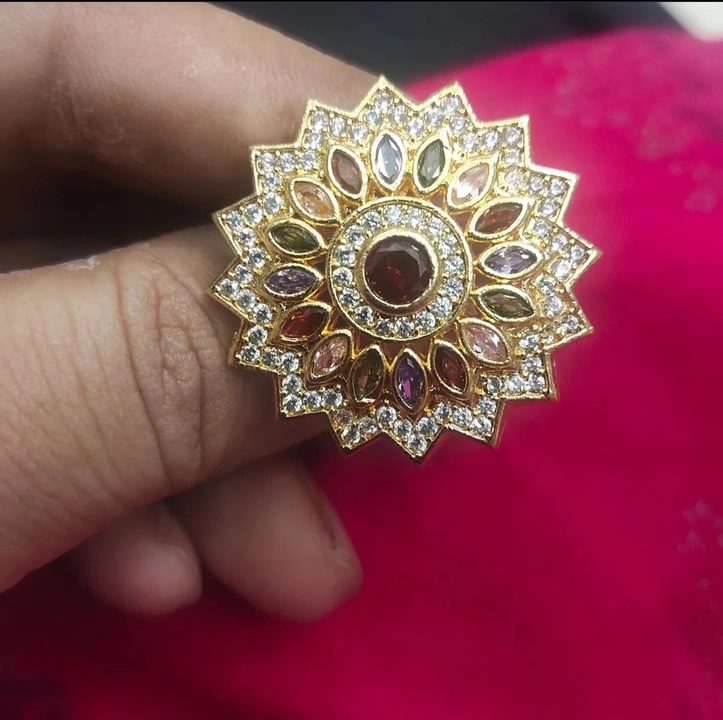 Rajputi jewellery ,ring jumar rkhadi uploaded by business on 3/28/2023