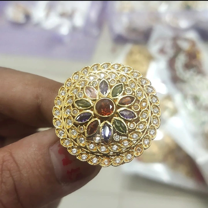 Rajputi jewellery ,ring jumar rkhadi uploaded by Online shopping on 3/28/2023