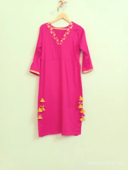 Cotton kurti  uploaded by AS TEXTILE on 3/28/2023