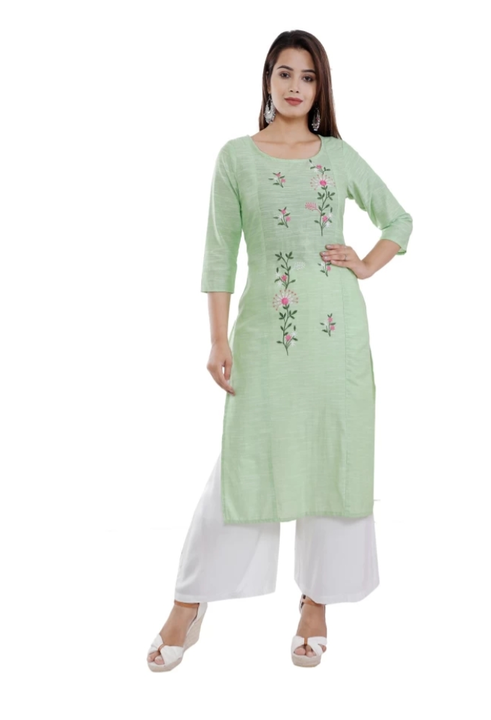 100% cotton kurti with palazzo set  uploaded by business on 3/28/2023