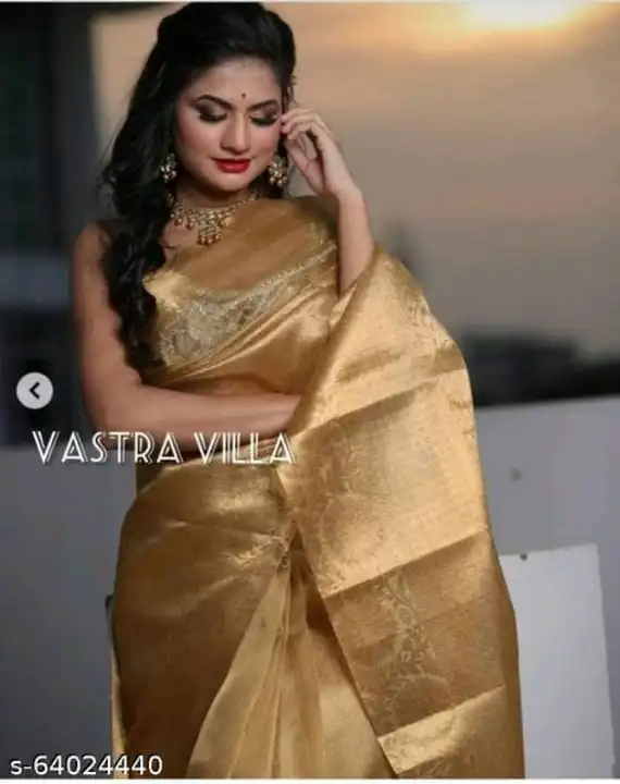 Tisusse Saree  uploaded by Shamsher Creation on 3/28/2023