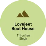Business logo of Lovejeet boot house
