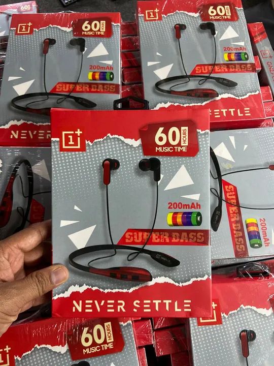 One plus 60 h Bluetooth neckband  uploaded by Shivaay Mobile Accessories Hub on 5/30/2024