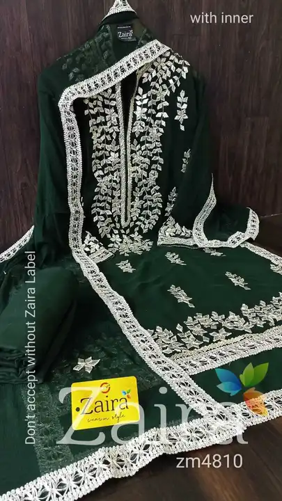 Aa gaya🏃‍♀️🏃‍♀️ *All Colors💘*


On huge demand

ZM4810 

*DESIGNER PC* 
 uploaded by Wedding collection on 3/28/2023
