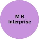 Business logo of M R interprise