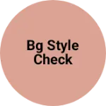 Business logo of BG Style Check