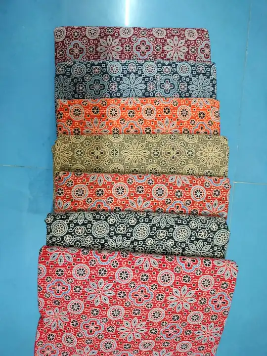 Cotton camric Ajrak print  uploaded by Cara Exim on 3/28/2023