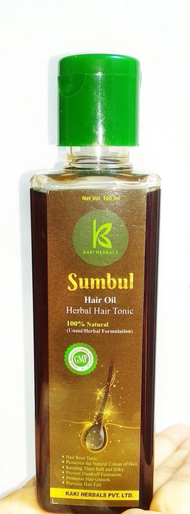 Sumbul herbal hair oil  uploaded by Kaki herbals on 3/28/2023
