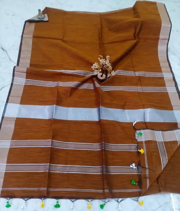 Khadi silk uploaded by Bengal boutique handloom on 3/28/2023