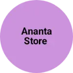 Business logo of Ananta store