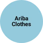 Business logo of Ariba clothes