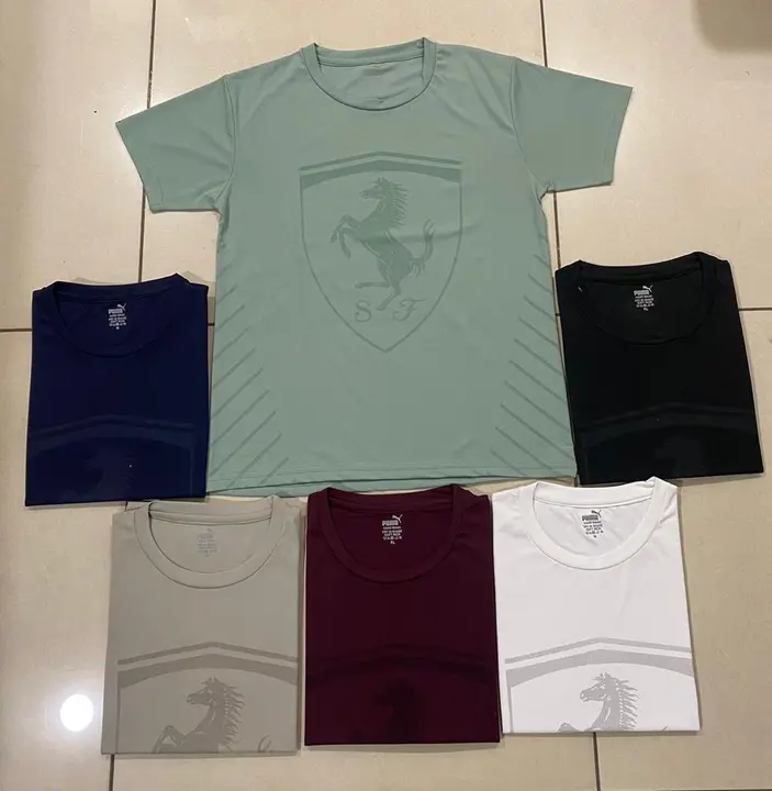 Premium quality ultra soft malai lycra half sleeve tshirt for men  uploaded by B.M.INTERNATIONAL on 3/28/2023