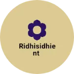 Business logo of RIDHISIDHIENT