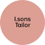 Business logo of I.sons tailor